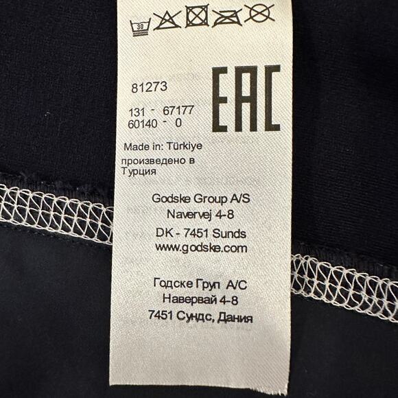 I'CONA Women's Navy Athleisure Hooded Jacket Size 14 Zip Up Sporty Comfy NWT - Picture 11 of 16